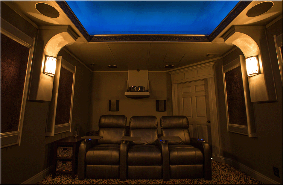 picture of Roseville Home Theater Back Wall