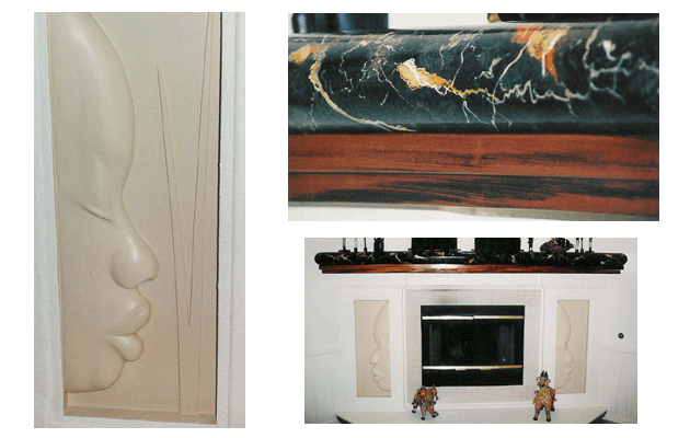picture of Fireplace Mantel